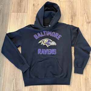 Team Apparel Baltimore Ravens Navy Hoodie